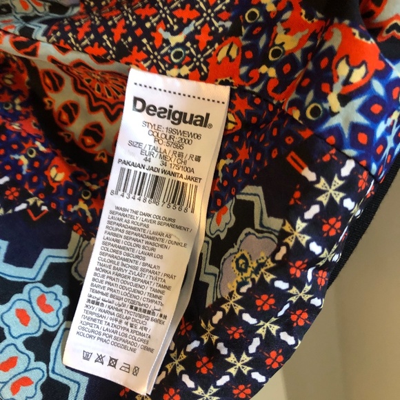 NWT Desigual - So Beautiful - blazer with personality - Picture 10 of 14